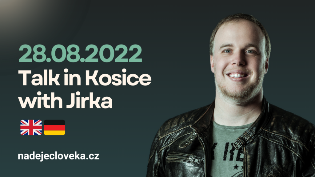 Talk with Jiri Ledvinka in Kosice 28.08.2022